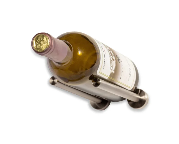 cork forward wine bottle peg set