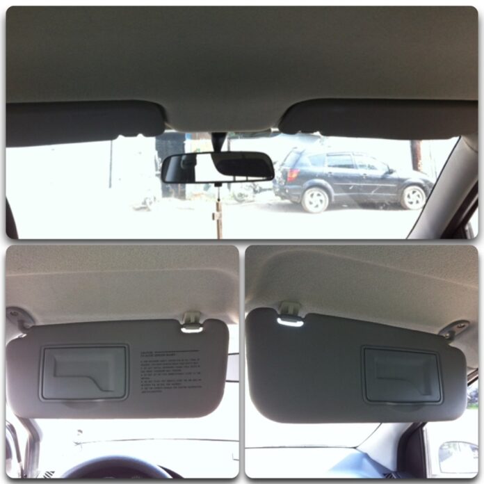 hyundai getz sun visor
